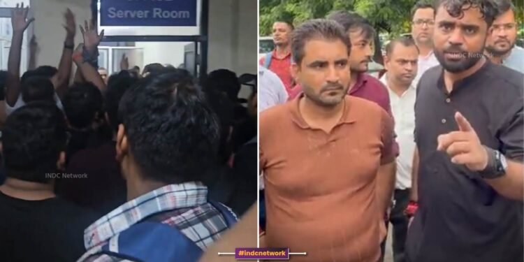 एसएससी परीक्षा में गड़बड़ी पर देशभर में विरोध, दिल्ली में छात्रों का SSC के खिलाफ आक्रोश