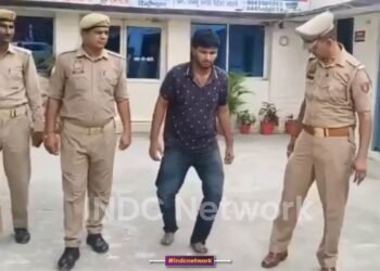 बरेली के थाने में बनाई रील, पकड़ा गया आरोपी इरिश, कान पकड़ माफी मांगता दिखा