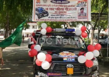 इटावा पुलिस को मिली 10 नई पीआरवी गाड़ियाँ, कानून व्यवस्था और जवाबदेही को मिलेगी रफ्तार