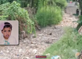 इटावा में बारिश बनी आफत, नाले में बही बच्ची 24 घंटे बाद भी लापता