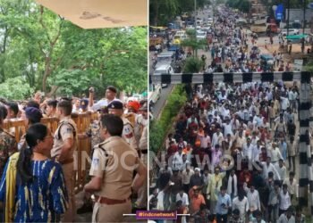 टीकमगढ़ में कुशवाहा समाज ने एसपी-थाना प्रभारी को हटाने को लेकर किया कलेक्ट्रेट घेराव