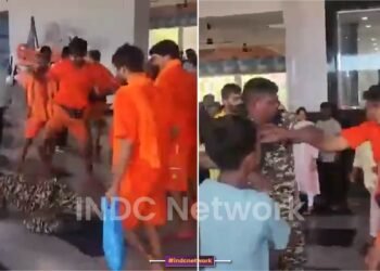 मिर्जापुर स्टेशन पर कांवड़ियों ने सीआरपीएफ जवान को पीटा, बेटे के सामने हुई मारपीट