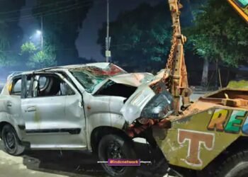 अमरोहा : रक्षाबंधन से लौटते समय NH-9 पर दर्दनाक हादसा, आठ घायल, बच्ची की मौत