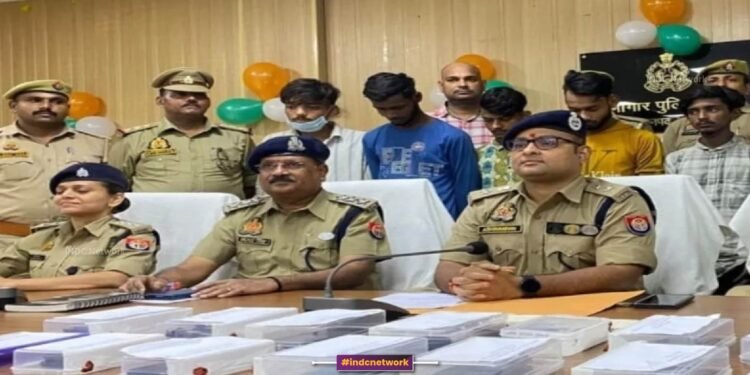 बस्ती पुलिस ने हाइवे लुटेरा गिरोह का किया पर्दाफाश, छह शातिर अपराधी दबोचे