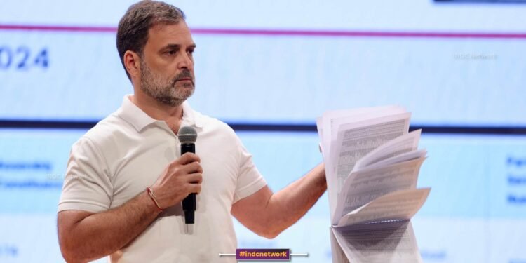 ‘वोट चोरी’ पर राहुल गांधी का नया अभियान, वेबसाइट लॉन्च और मिस्ड कॉल नंबर से मांगा समर्थन