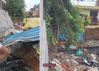 जैतपुर हादसा: बारिश से गिरी बाउंड्री वॉल, मलबे में दबकर आठ लोगों की जान गई