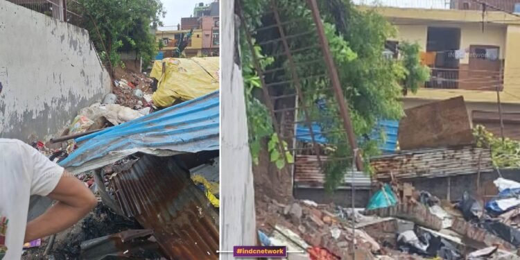 जैतपुर हादसा: बारिश से गिरी बाउंड्री वॉल, मलबे में दबकर आठ लोगों की जान गई