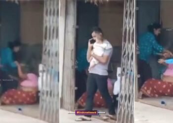 पोते की चीख-पुकार के बावजूद बहू का कहर, सास को थप्पड़ और बाल खींचे