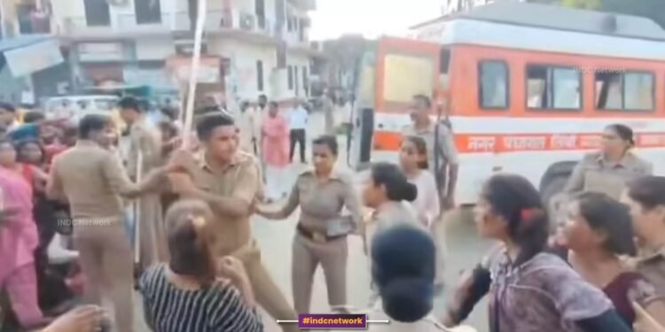 बिजली विभाग की लापरवाही से संविदा लाइनमैन की मौत, परिजनों का हंगामा और पुलिस से झड़प