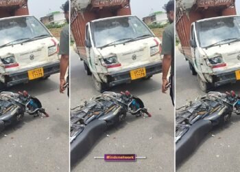 दुर्घटना के बाद वाहनों की दुर्दशा