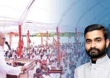 बाबू सिंह कुशवाहा की रायबरेली की जनसभा एवं स्वामी प्रसाद मौर्य के बेटे अशोक मौर्य की तस्वीर