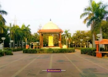 कानपुर स्तिथ गौतम बुद्ध पार्क की एक तस्वीर