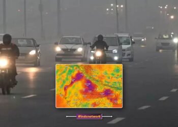 दिवाली के बाद दिल्ली का जहरीला धुआं अब यूपी की ओर, इस जिलों में साँस लेने में समस्या होगी, लखनऊ में राहत