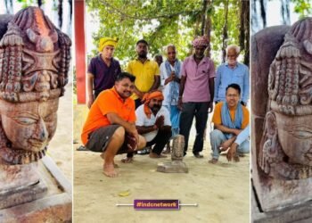 वाराणसी में मिली प्रतिमा पर विवाद, विशेषज्ञ बोले–यह बुद्ध की प्रतिमा है