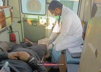 लखनऊ एक्सप्रेसवे पर ट्रक-कार भिड़ंत में युवक गंभीर रूप से घायल, 108 एंबुलेंस टीम की तत्परता से मिली नई जिंदगी