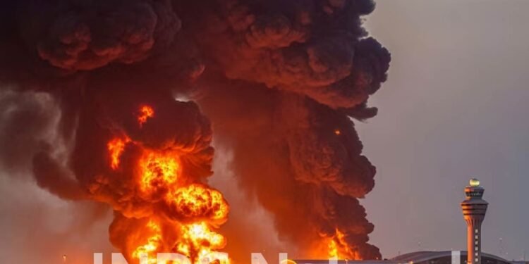 ड्रोन हमले से दहला दुबई एयरपोर्ट, फ्यूल टैंक में लगी आग, फ्लाइट्स अस्थायी रूप से बंद