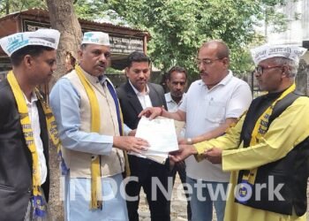 LPG कीमतों और गैस किल्लत के खिलाफ AAP का प्रदर्शन, राष्ट्रपति के नाम सौंपा ज्ञापन